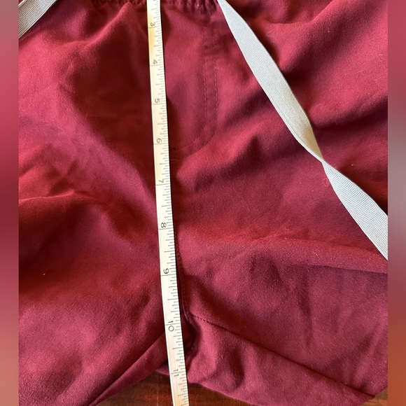 FIGS Technical Collection Zamora Jogger Scrub Pants | Burgundy | Size Small - Picture 11 of 12